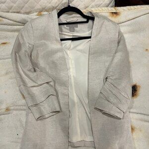 H&M off-white blazer